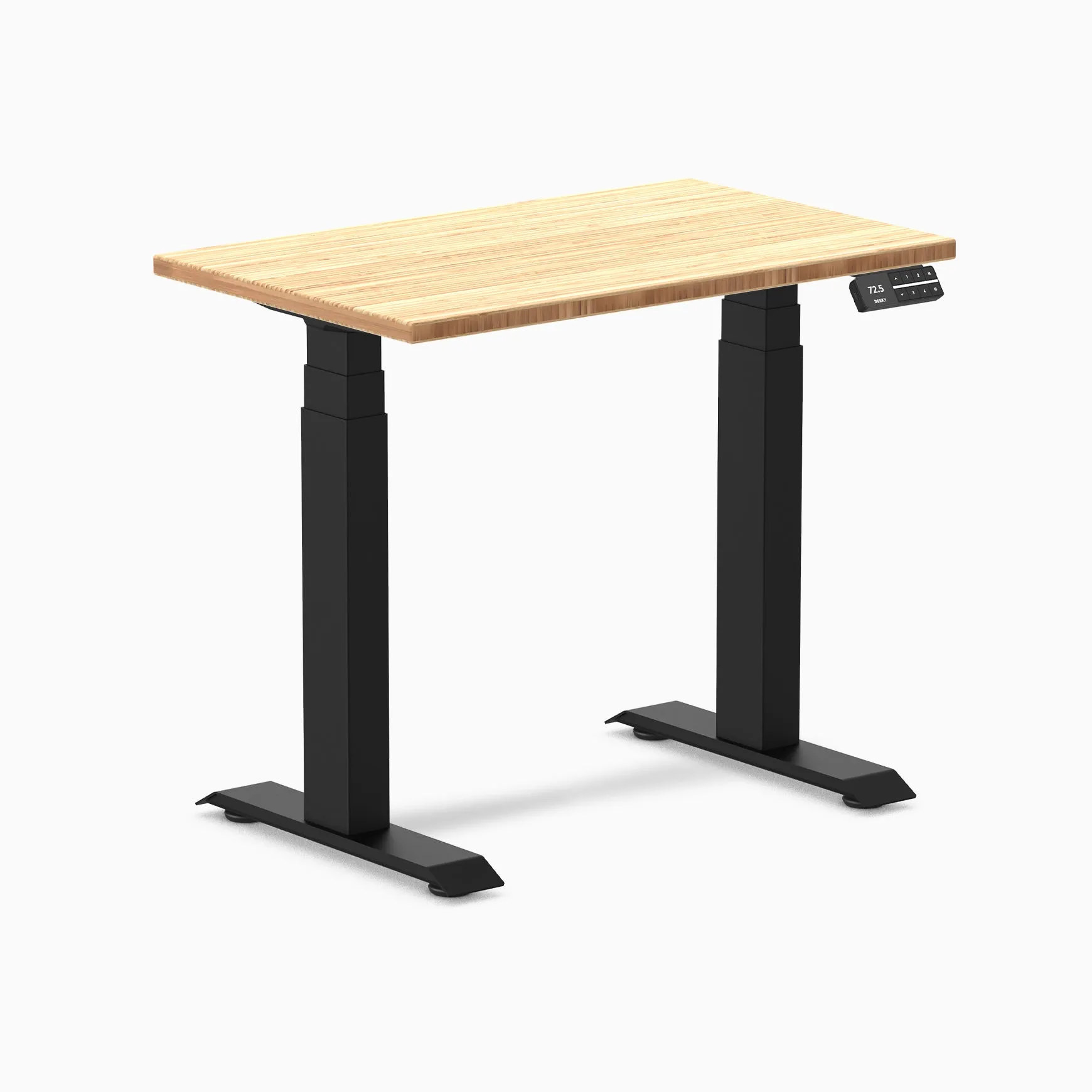 Desky Dual Mini Bamboo Sit Stand Desk