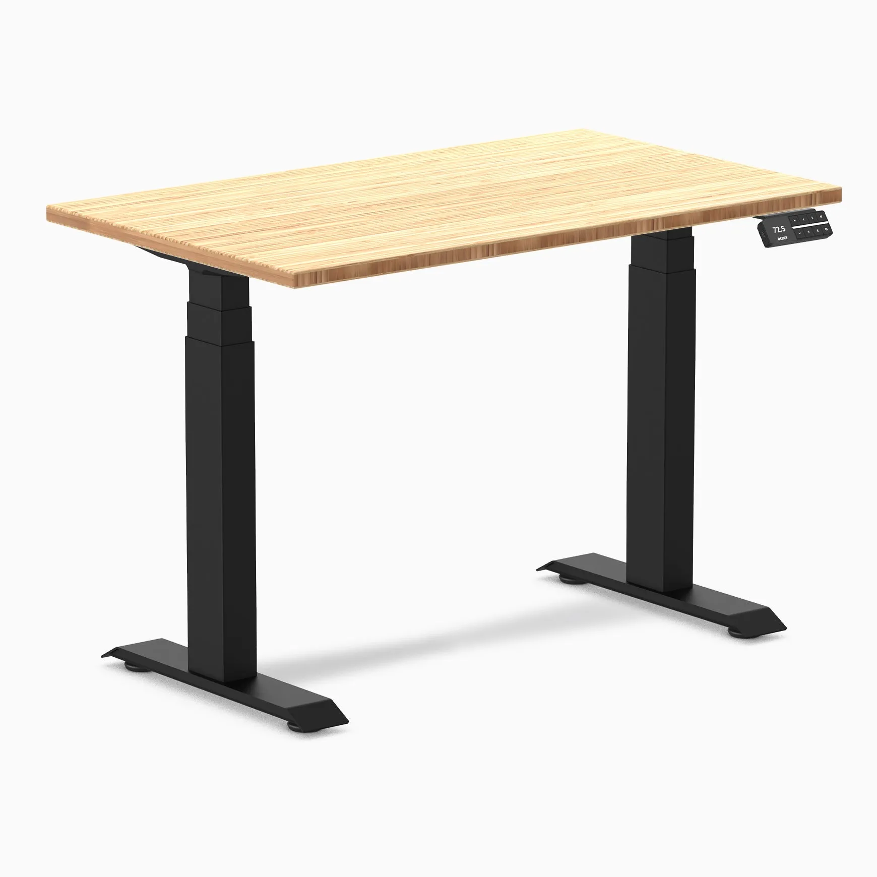 Desky Dual Mini Bamboo Sit Stand Desk