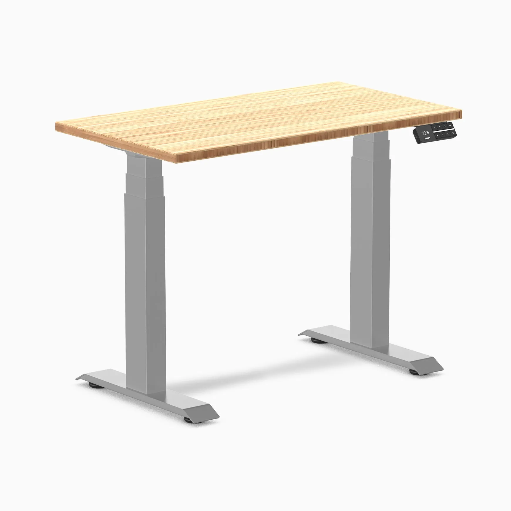 Desky Dual Mini Bamboo Sit Stand Desk