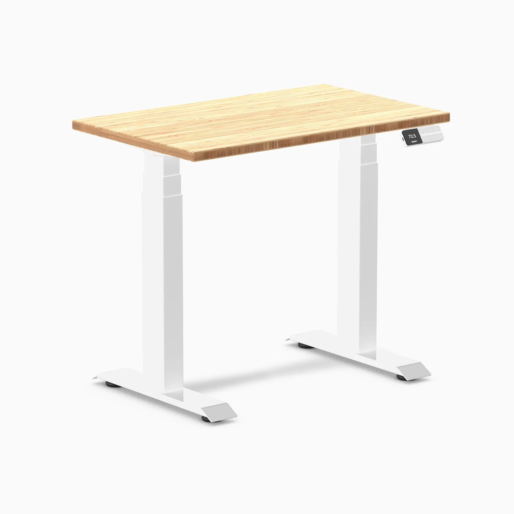 Desky Dual Mini Bamboo Sit Stand Desk