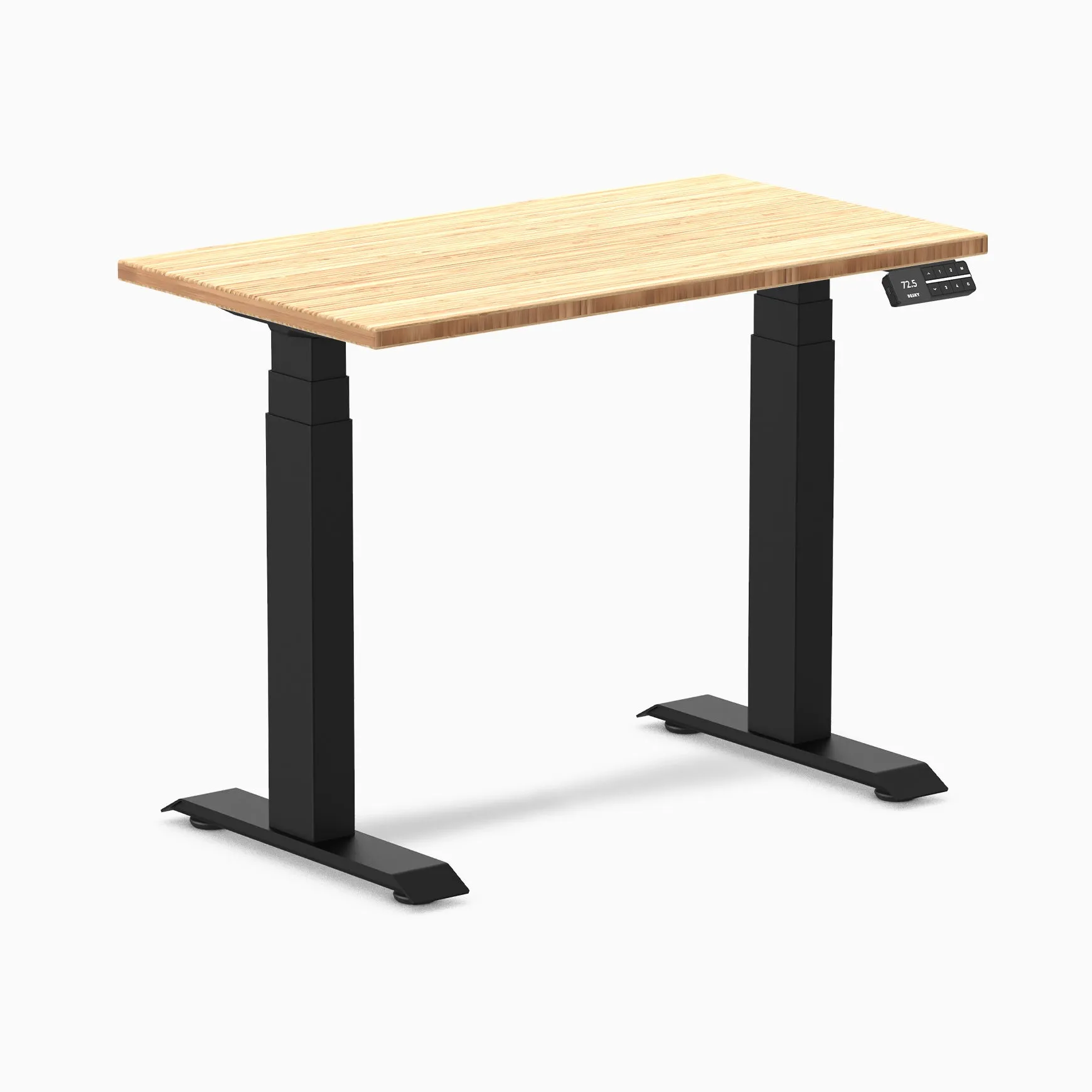 Desky Dual Mini Bamboo Sit Stand Desk