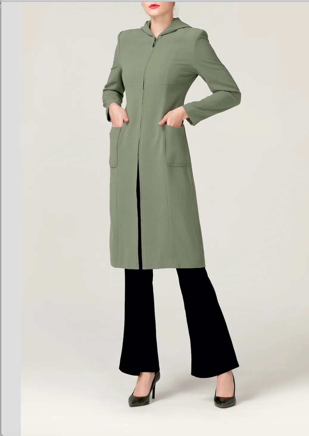 DL Modern & Chic Hoody Helena Trench Coat