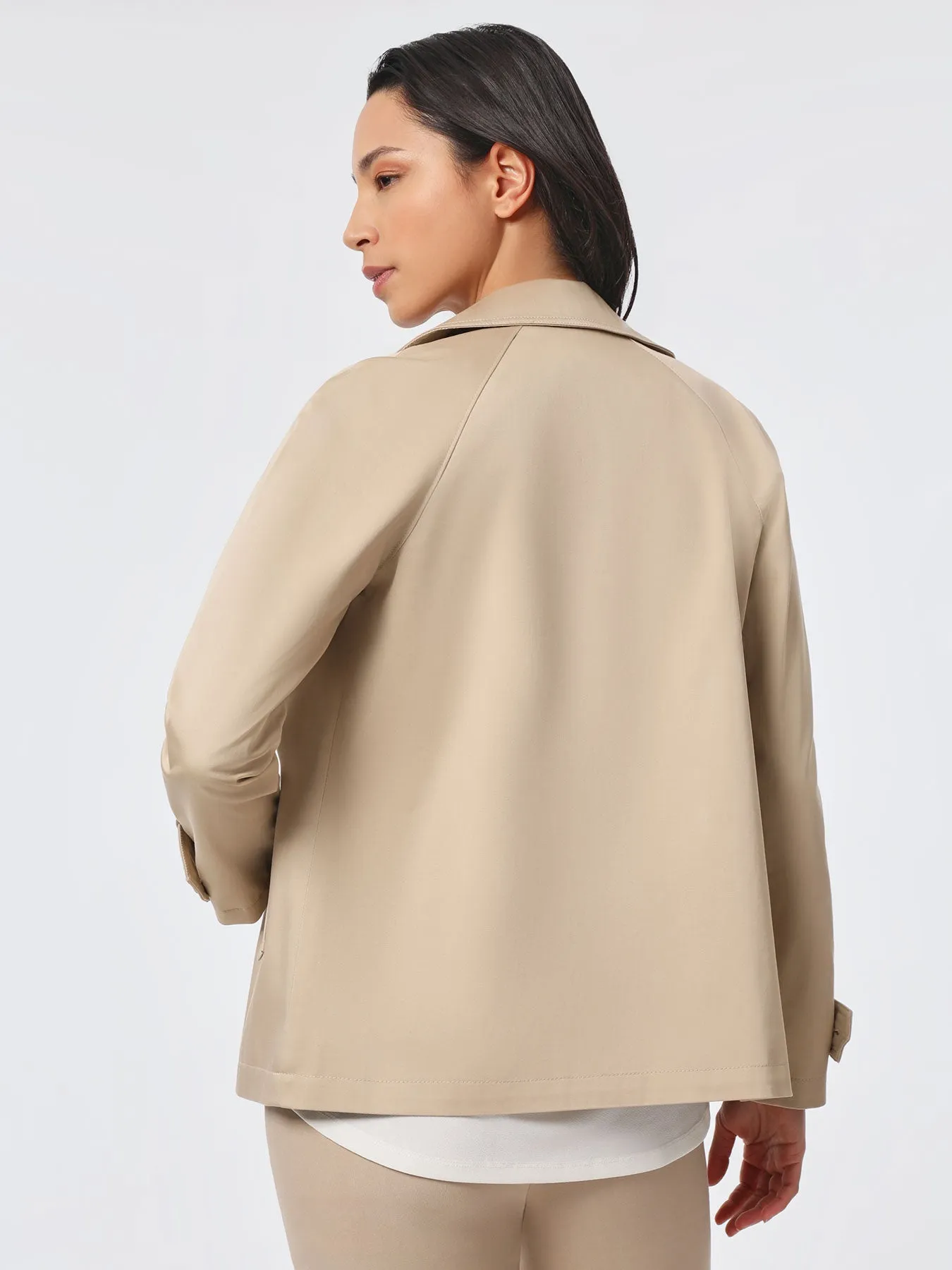 Double-Breasted Trench Coat