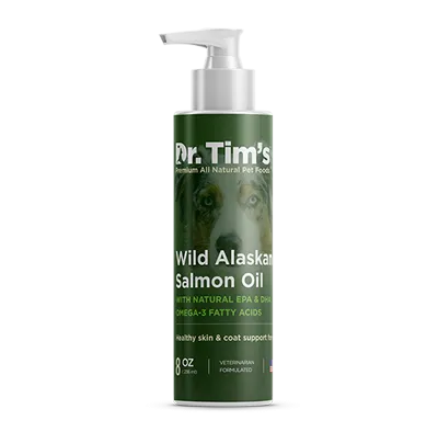 Dr. Tim's Wild Alaskan Salmon Oil for Cats & Dogs