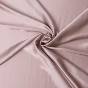 Dusty Rose Pink Pure Silk Satin Fabric, 110cm Wide - Buy Online-D18364