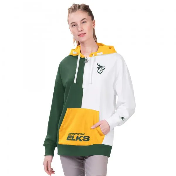 Edmonton Elks Ladies Lineup 1/2 Zip Hood