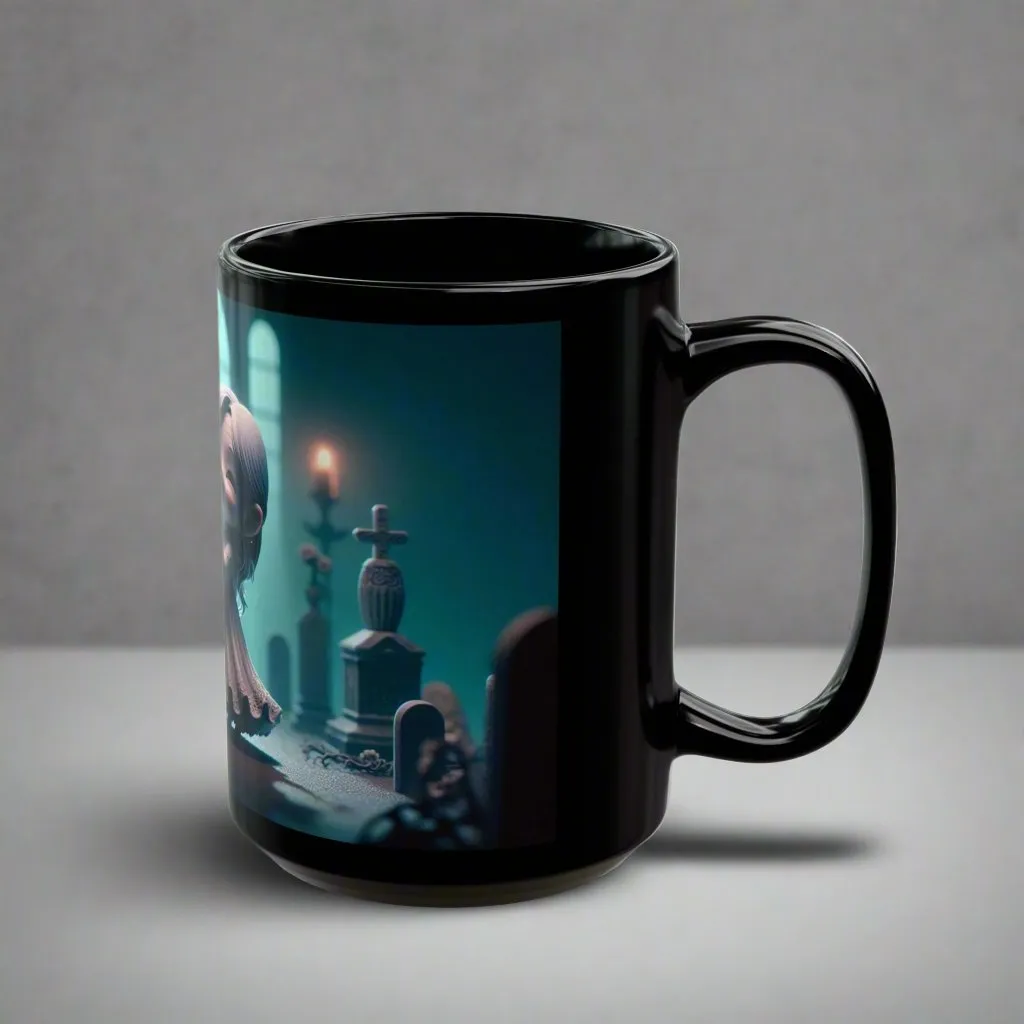 Enchanted Shadows Gothic Moments Coffee Cup – Sip in Mysterious Elegance