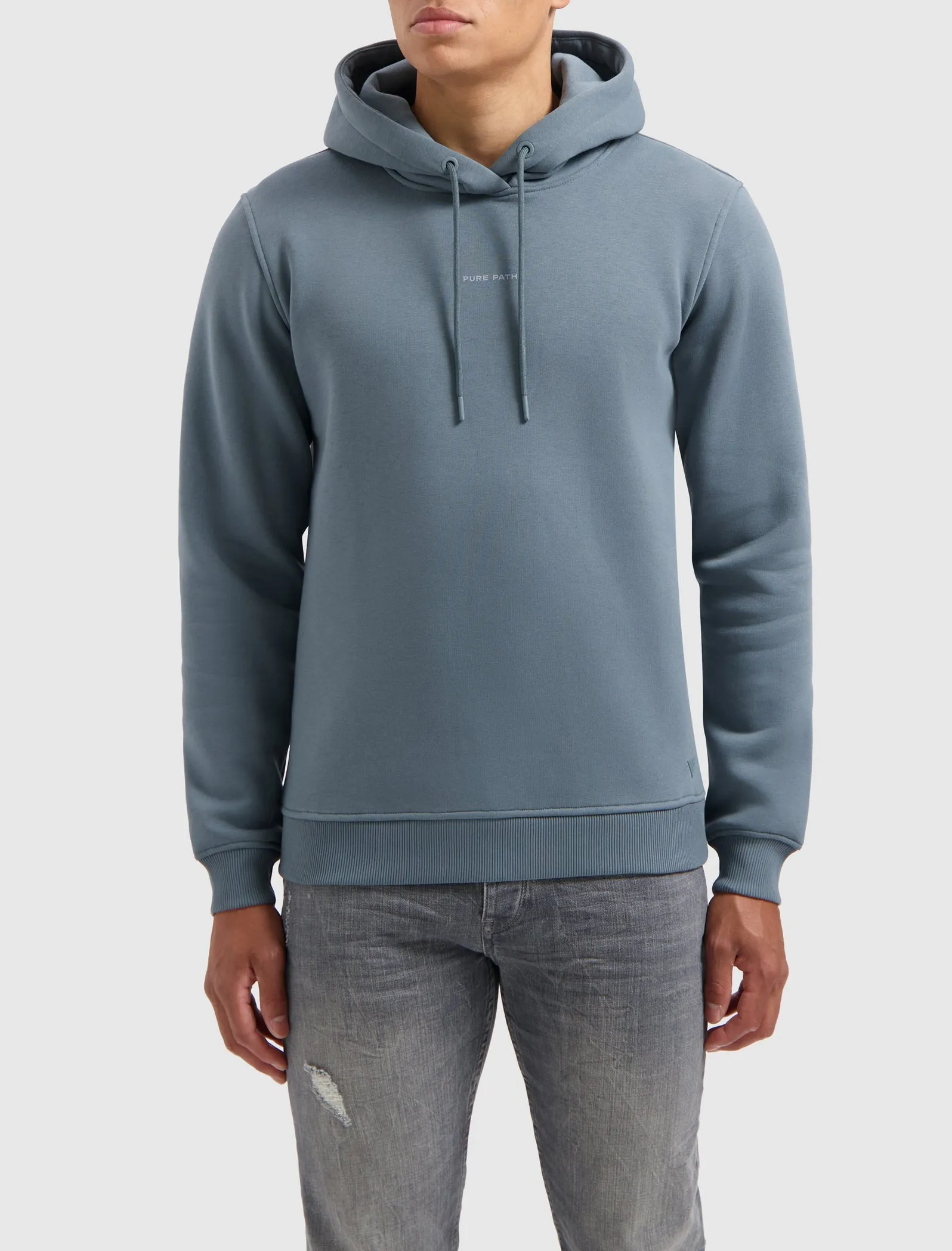 Essential Logo Hoodie | Blue