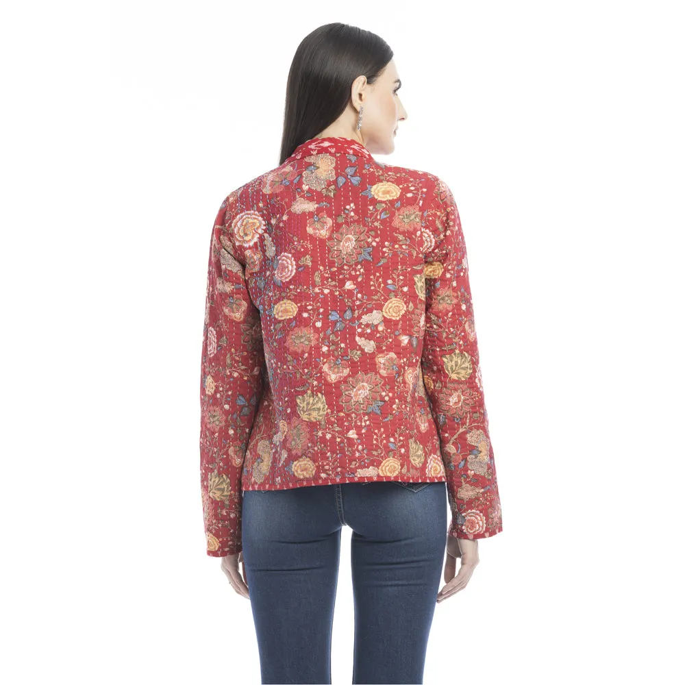 Evelyn Floral Stitched Jacket