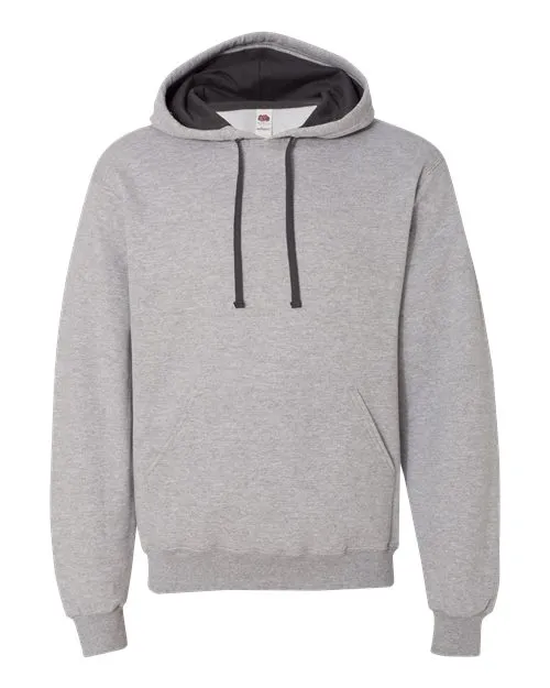 Fruit of the Loom Men's Sofspun Hooded Sweatshirt