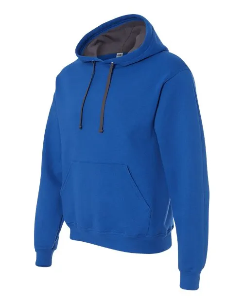 Fruit of the Loom Men's Sofspun Hooded Sweatshirt