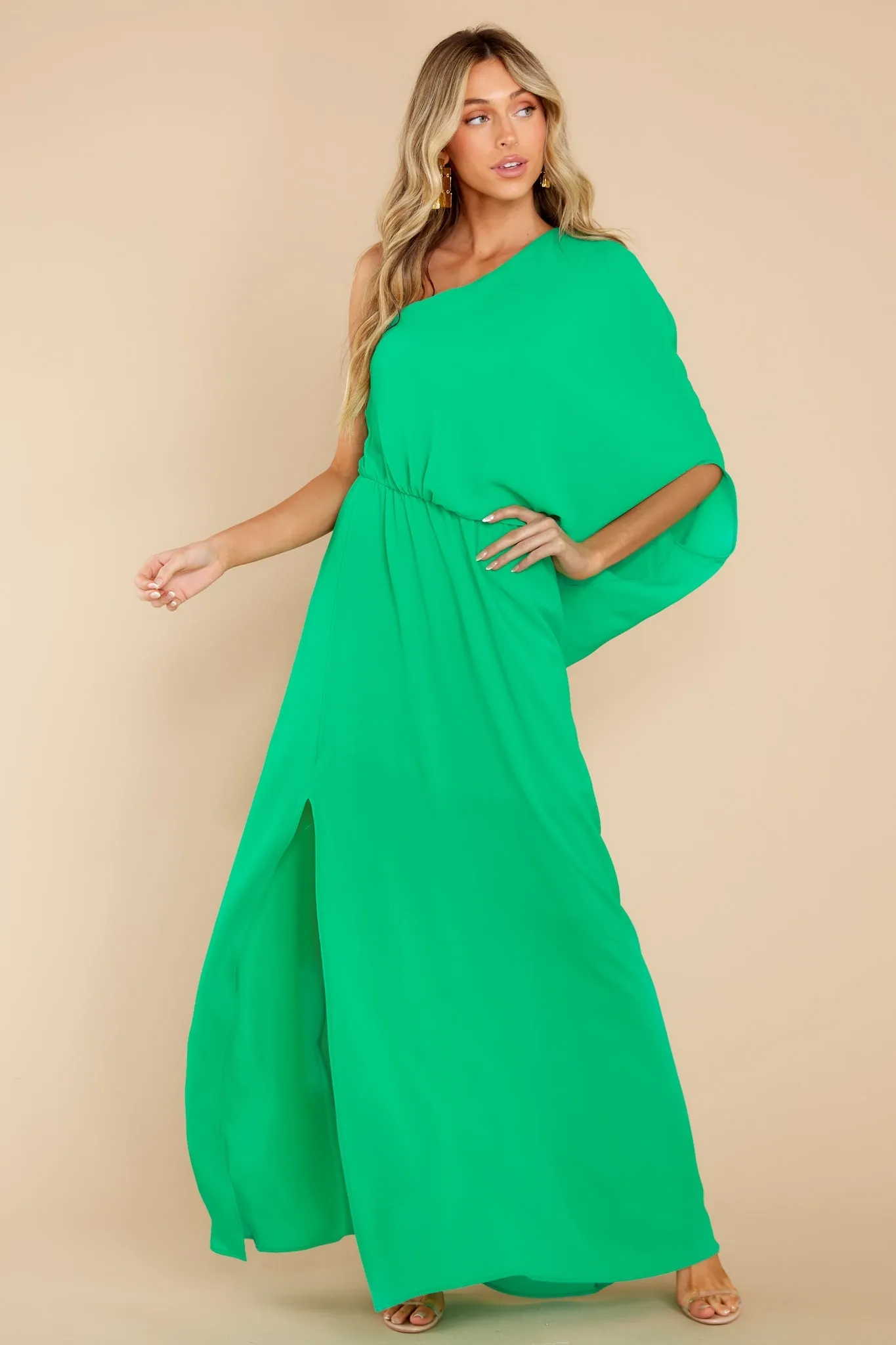 Get Obsessed Green Maxi Dress