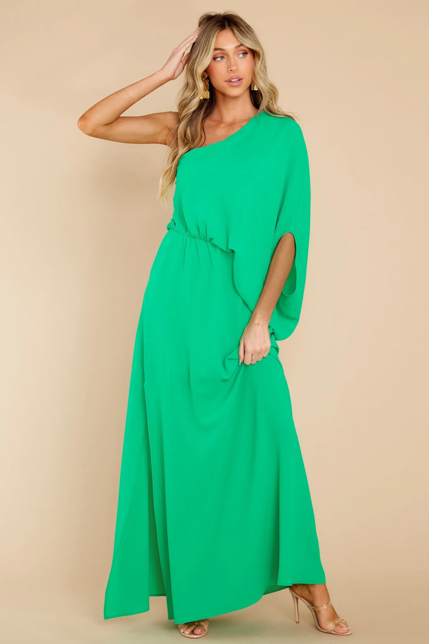 Get Obsessed Green Maxi Dress