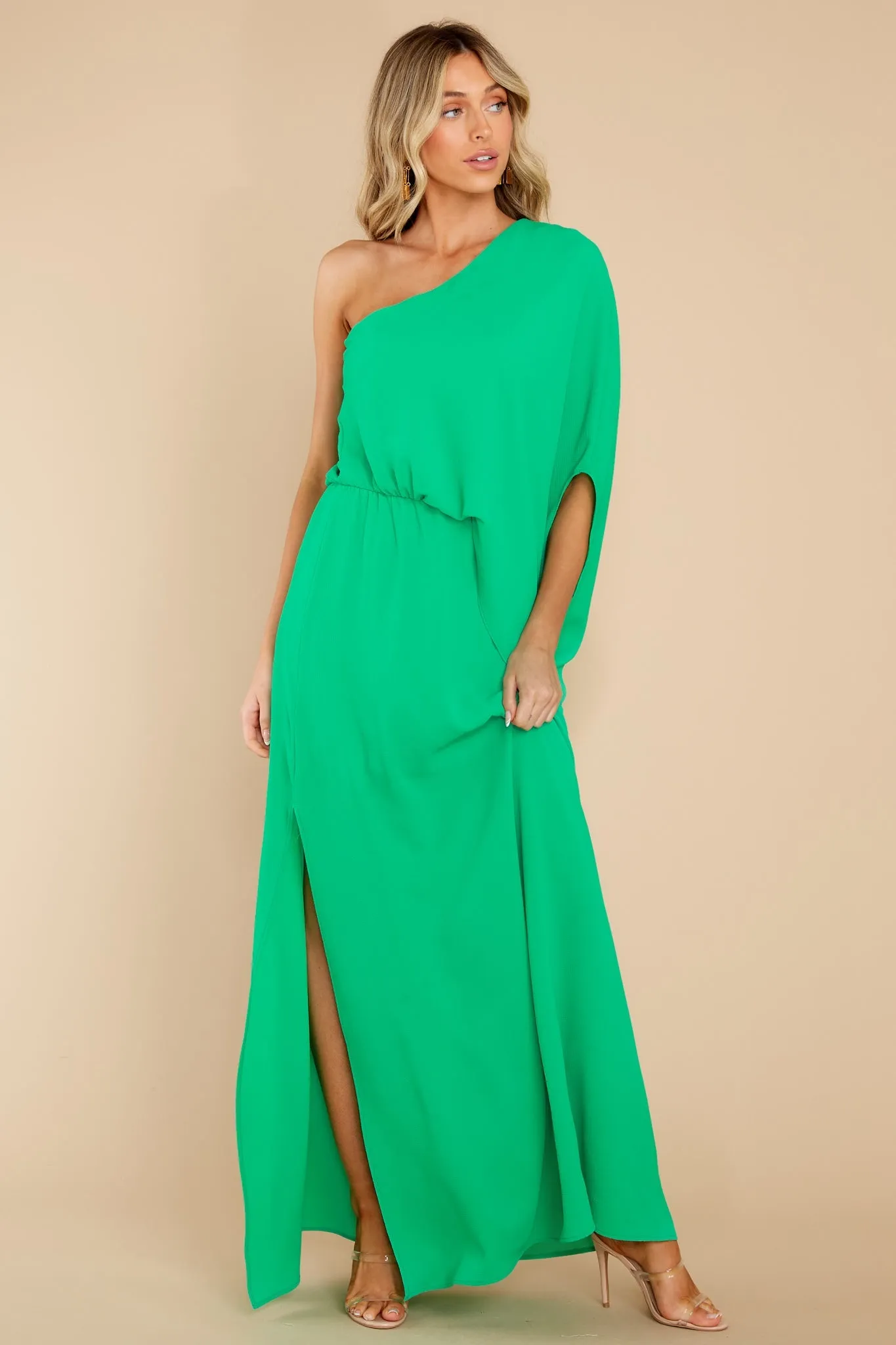 Get Obsessed Green Maxi Dress