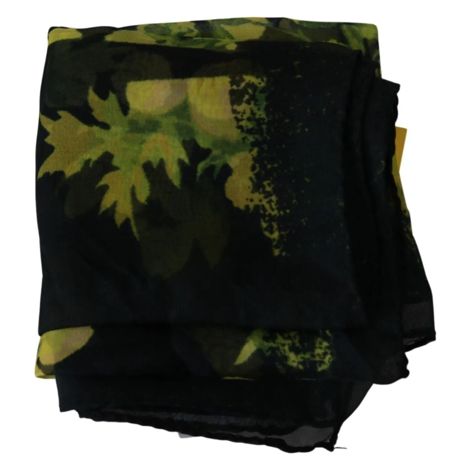 GF Ferre Elegant Floral Silk Scarf