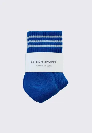 Girlfriend Socks - Royal Blue