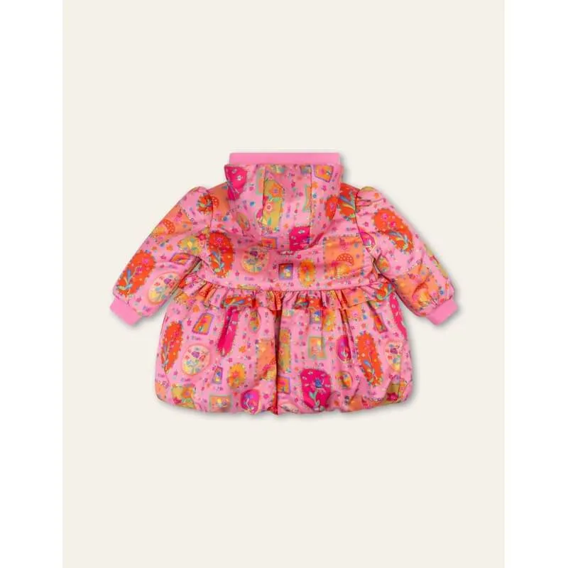 Girls Pink Fairy Robots Coat