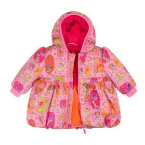 Girls Pink Fairy Robots Coat