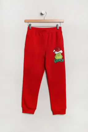 Girls' The Grinch Graphic Jogger