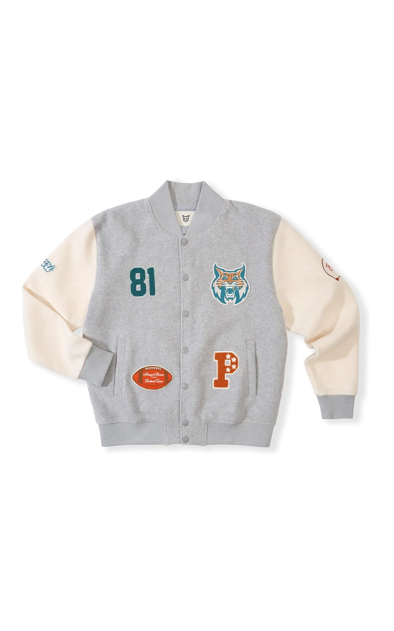 GREY BOBCATS JACKET