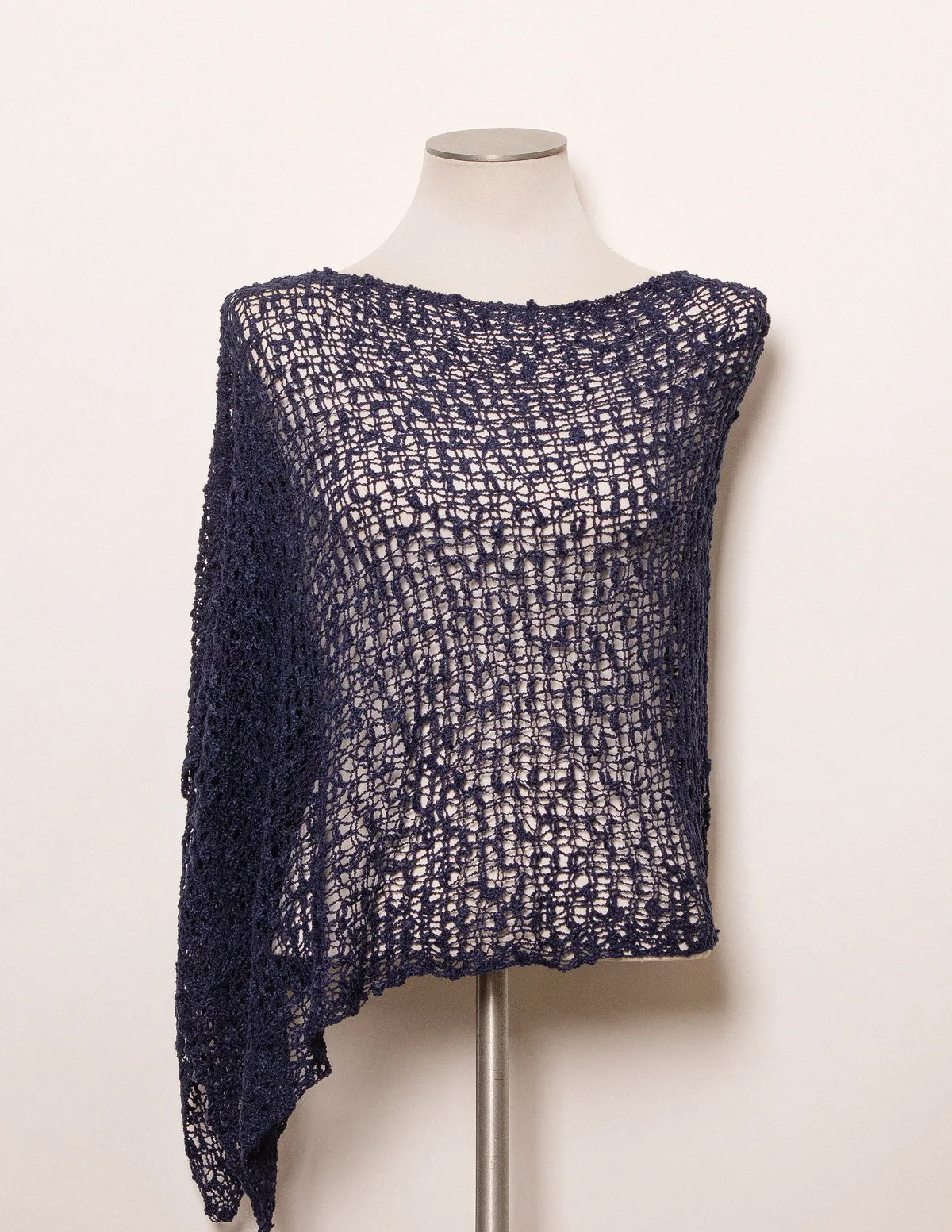 Handwoven Riva Knit Poncho