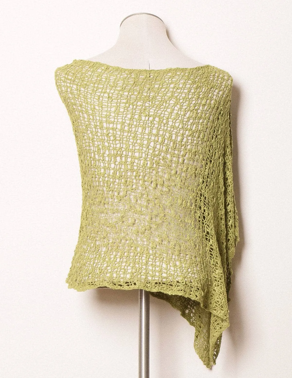 Handwoven Riva Knit Poncho