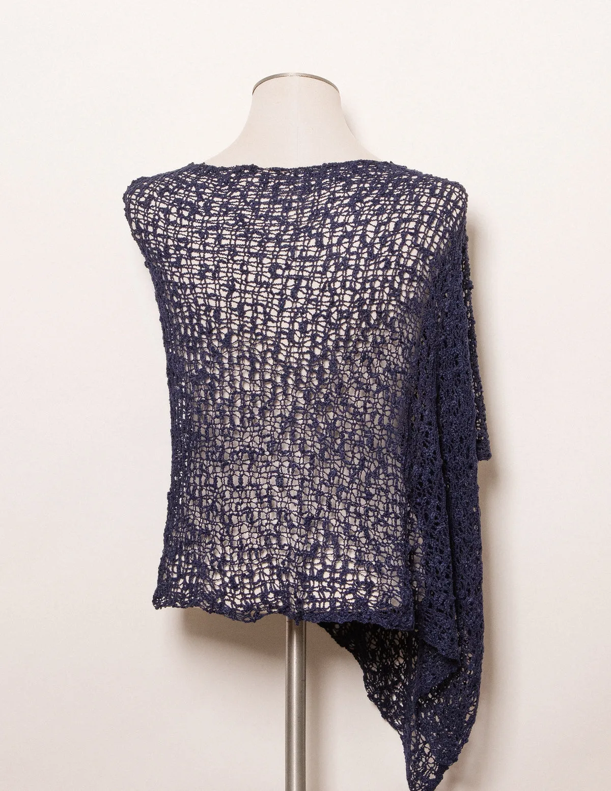 Handwoven Riva Knit Poncho