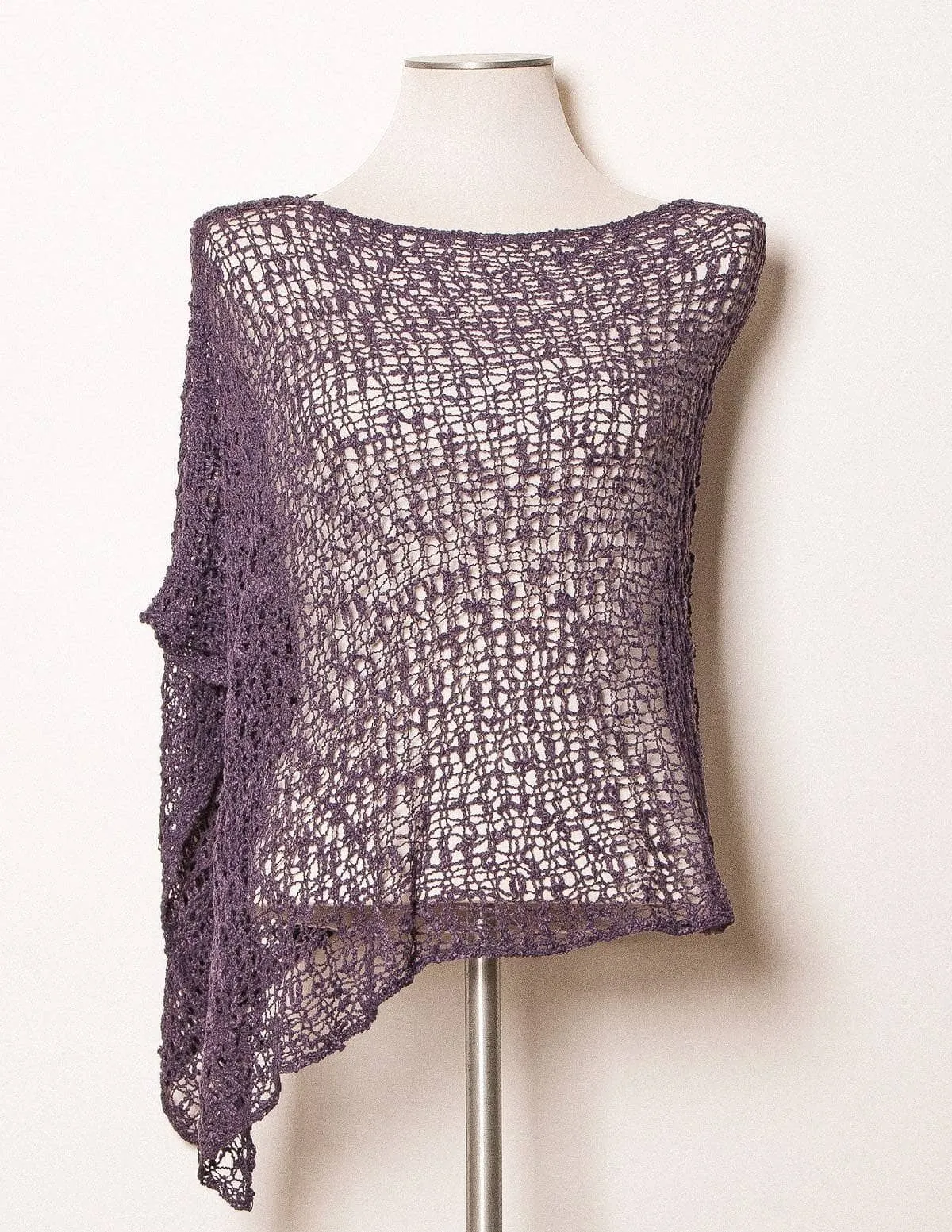 Handwoven Riva Knit Poncho