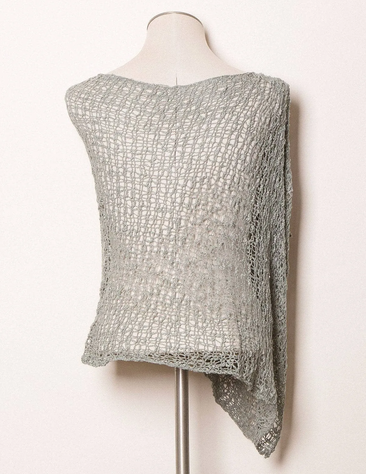 Handwoven Riva Knit Poncho