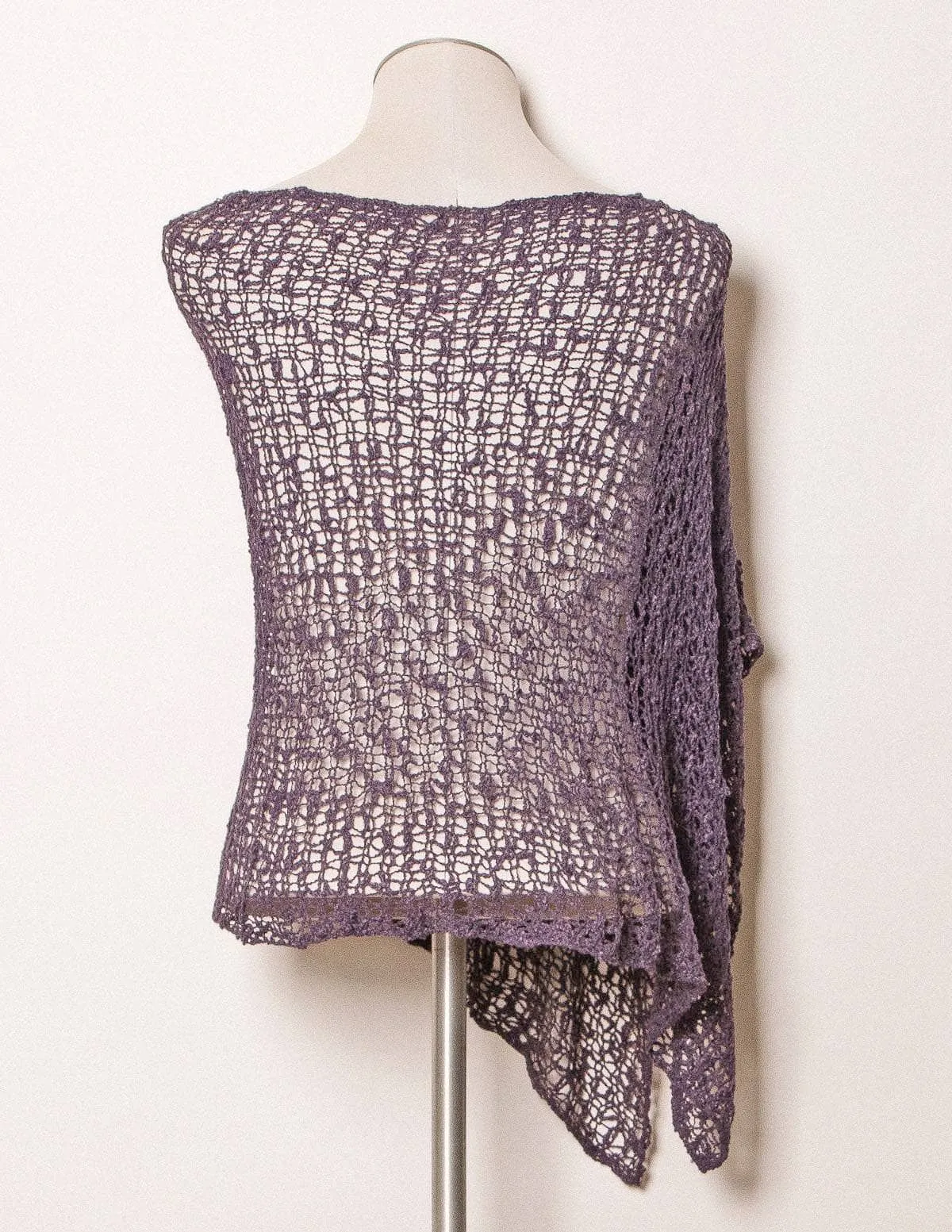 Handwoven Riva Knit Poncho