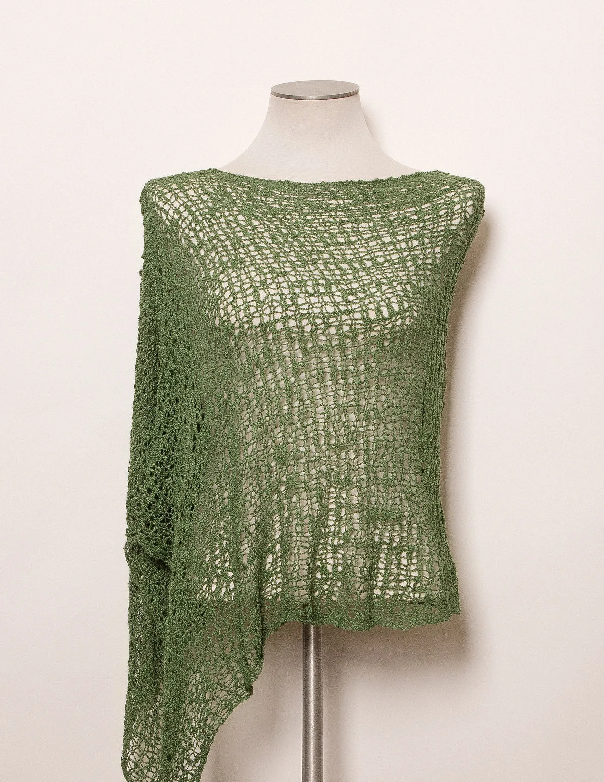 Handwoven Riva Knit Poncho