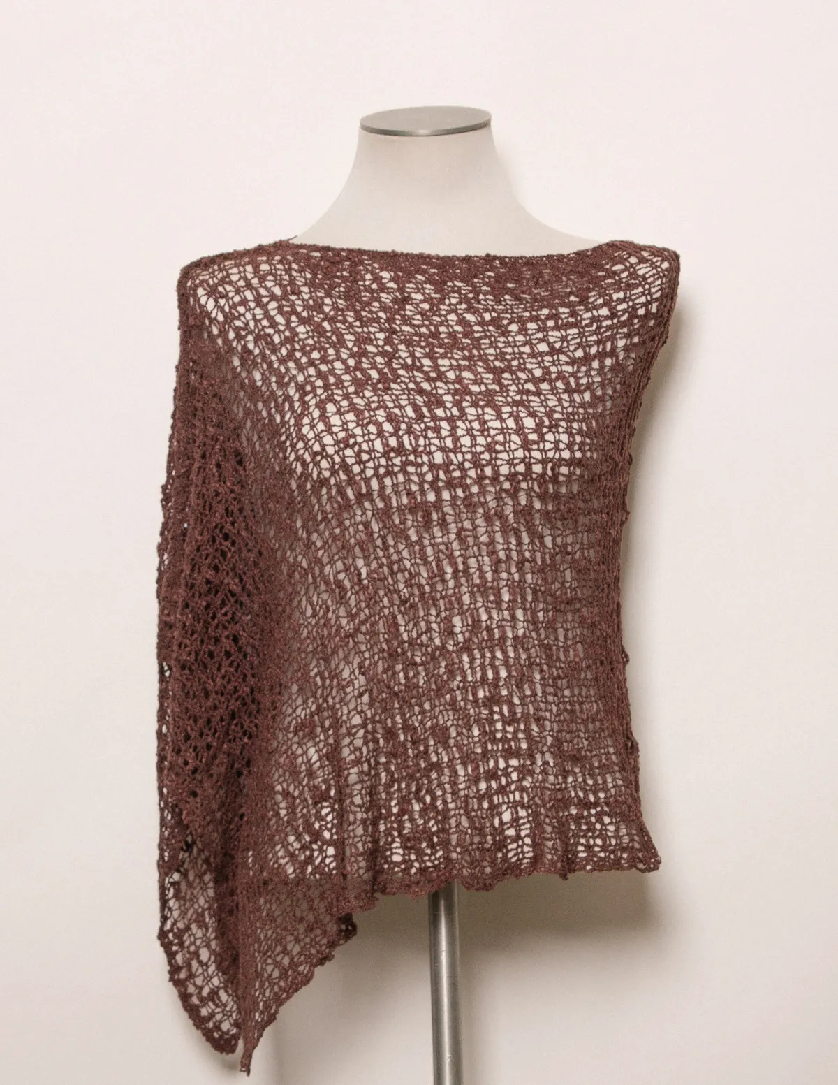 Handwoven Riva Knit Poncho