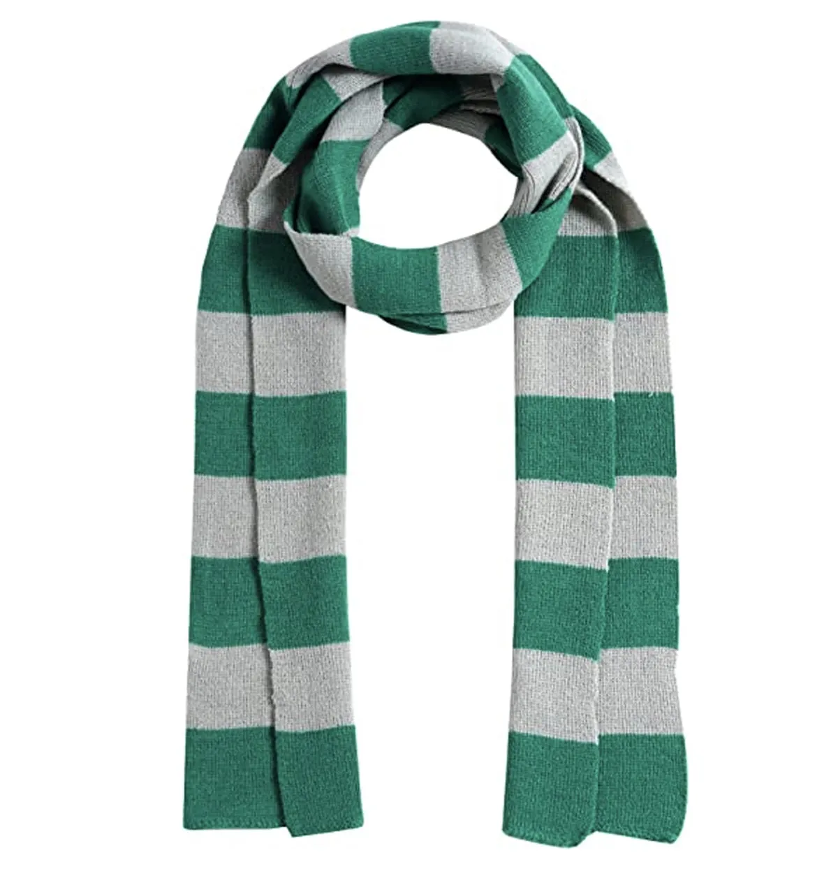 Harry Magician Patch Knit Scarf Muffler -Green