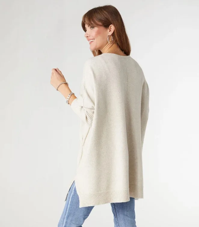 Heavenly-Luxe Relaxed Cable Knit Sweater