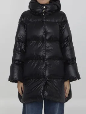 Herno Long Down Jacket In Nylon