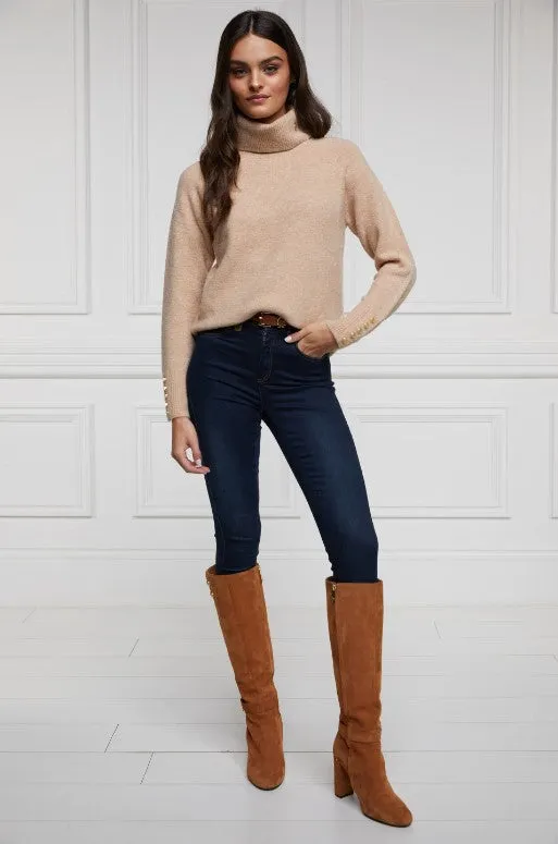 Holland Cooper Tori Knit in Light Camel