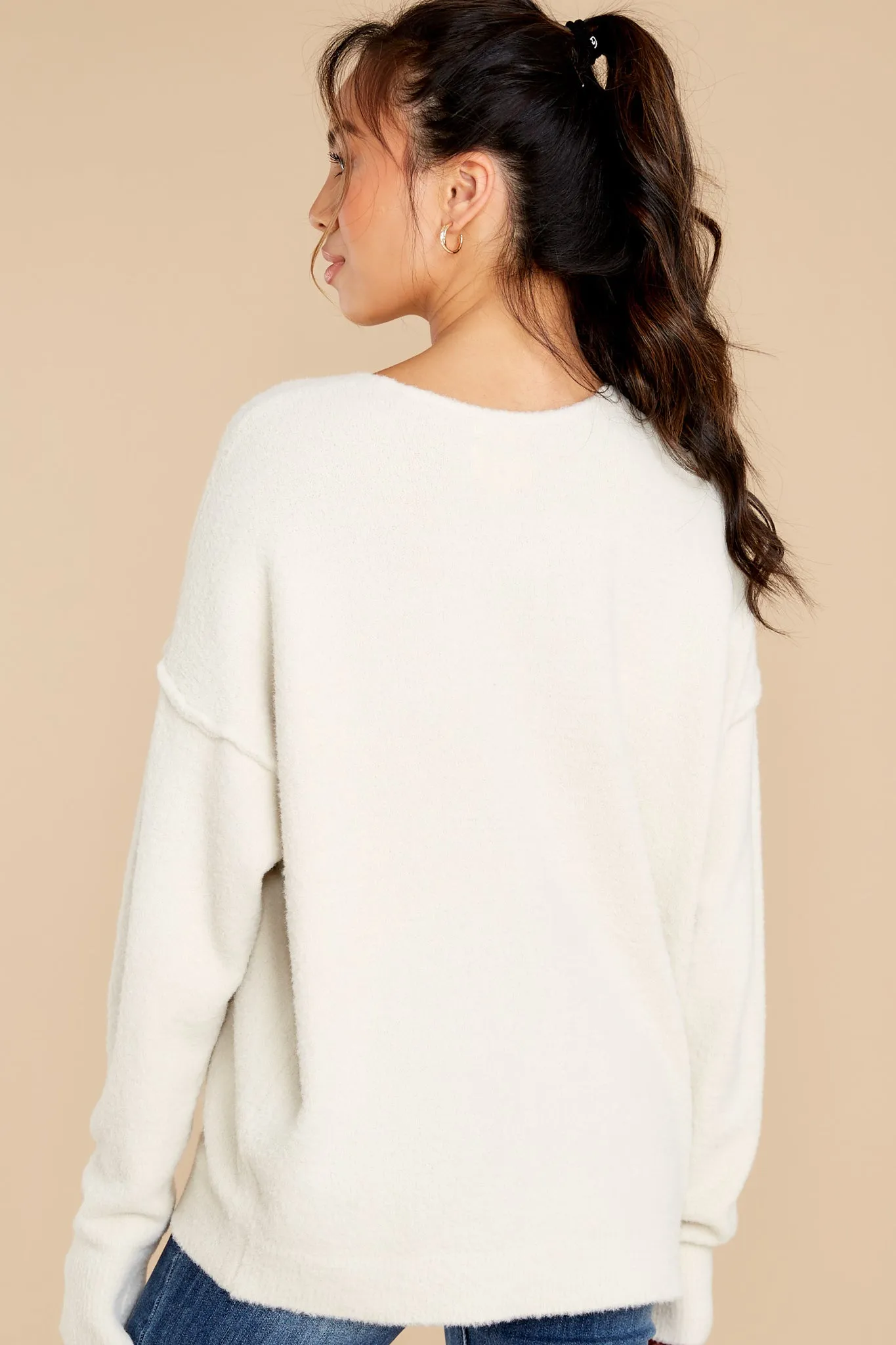 Holly Almond Milk Sweater