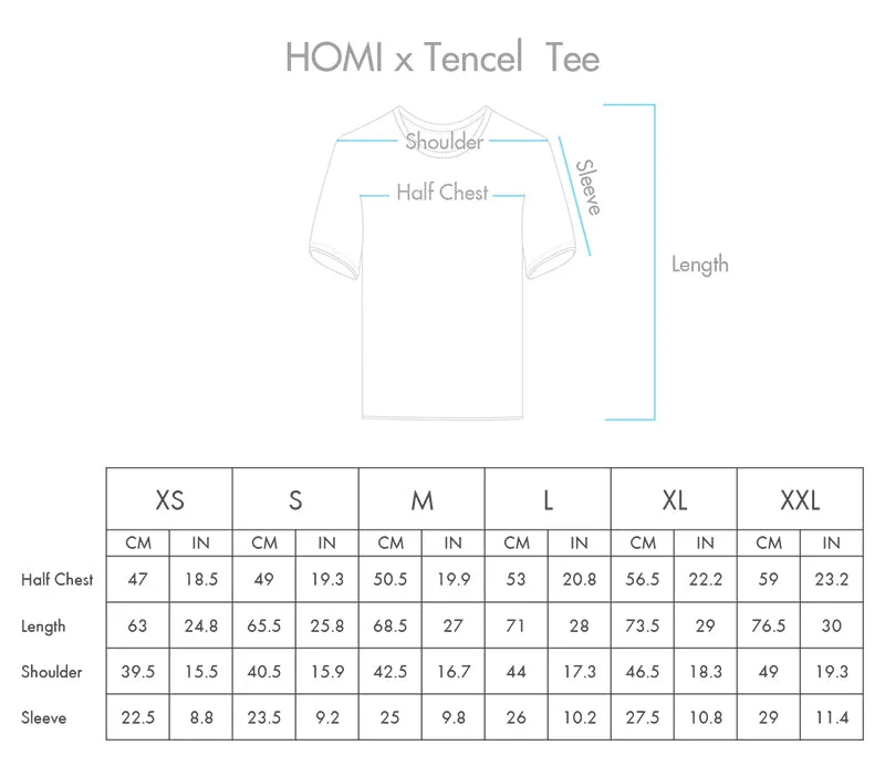 HOMI Tencel Tee -  RIDE NOW