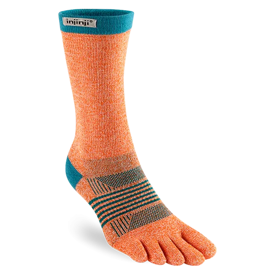 Injinji TRAIL Womens Specific Midweight Crew Running Socks