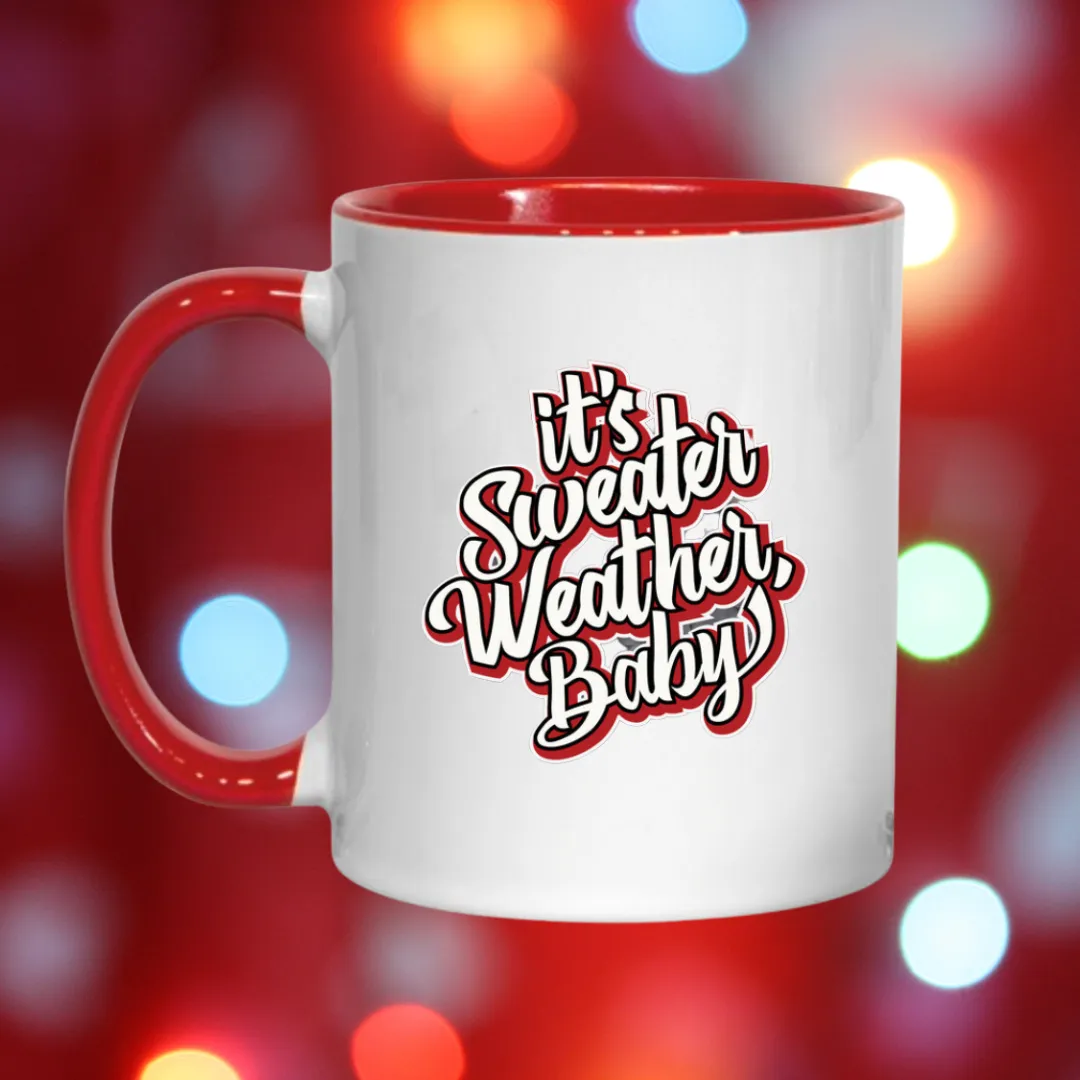 It's Sweater Weather Baby Mug