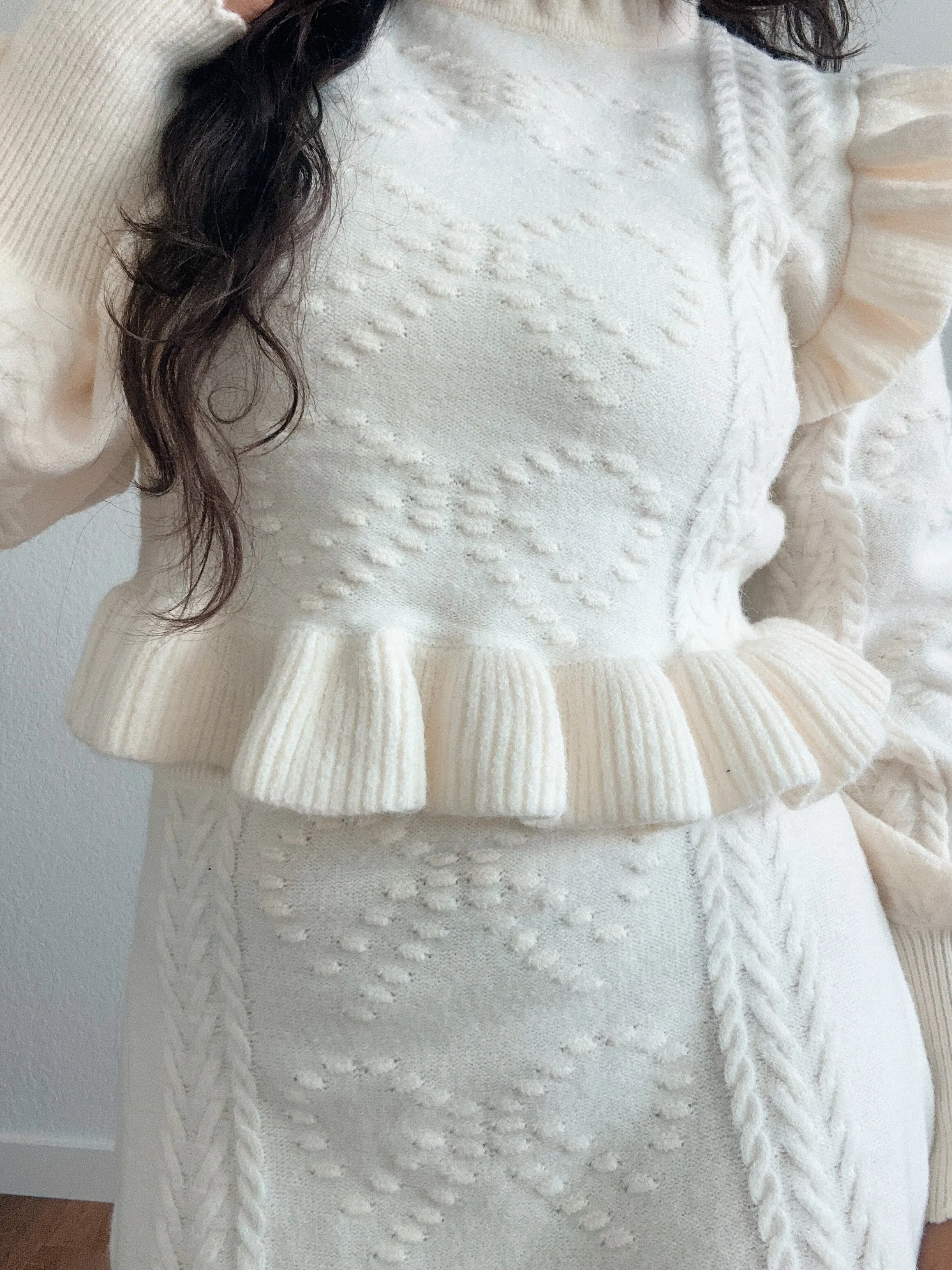 Ivory Bow Sweater