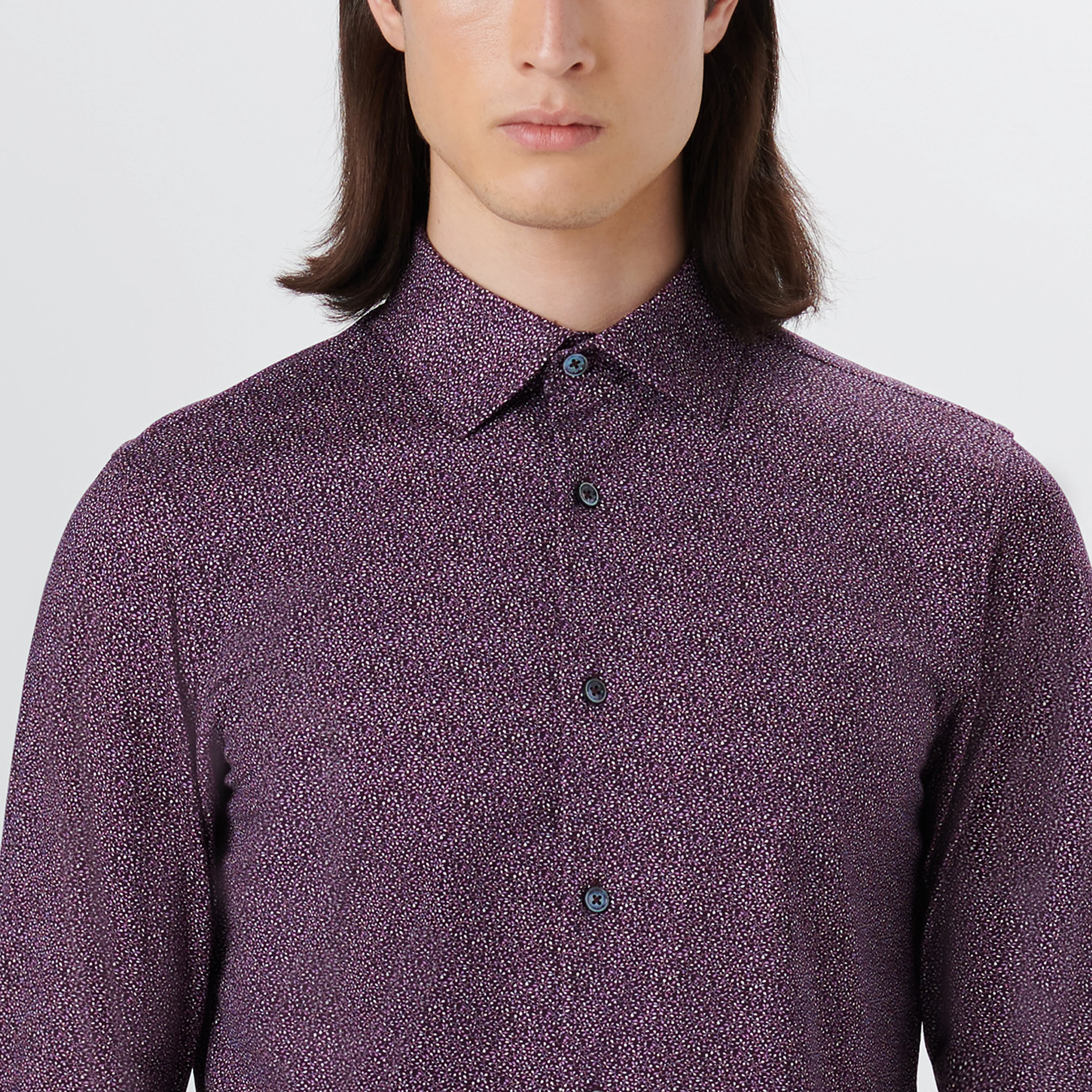 JAMES Sprig Print OoohCotton Shirt