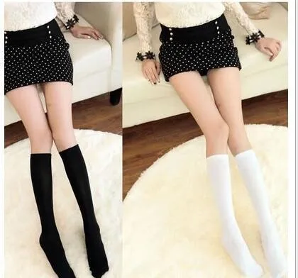 Japan original single school uniform student socks black high stockings thin calf socks female knee socks factory wholesale