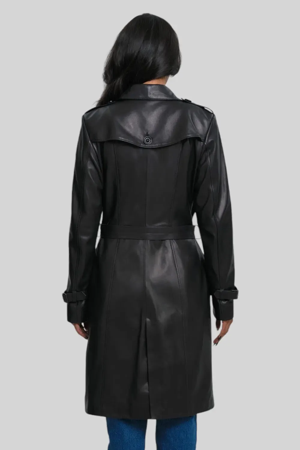 Juliette Nappa Leather Coat