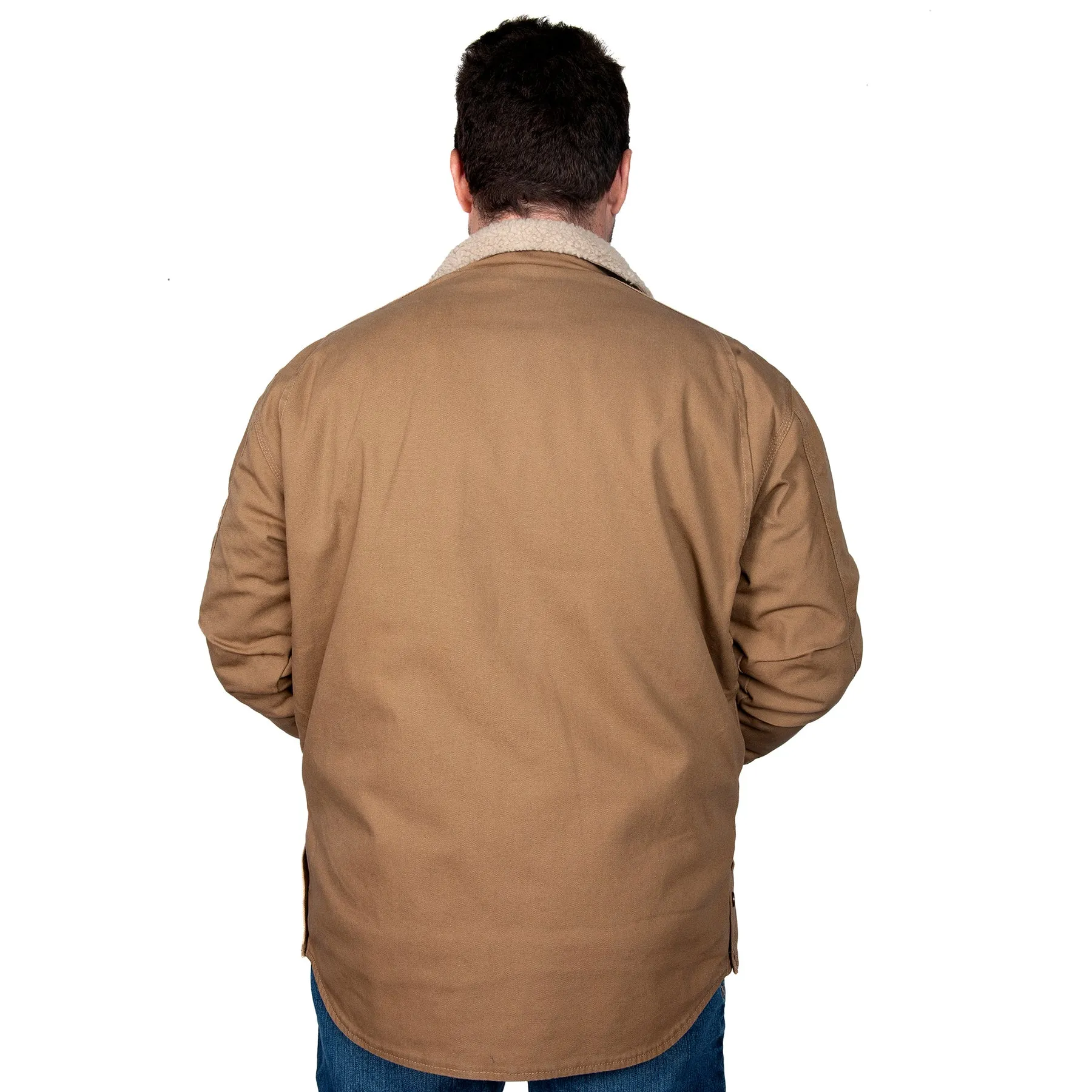 Just Country Khaki Diamantina Sherpa Jacket