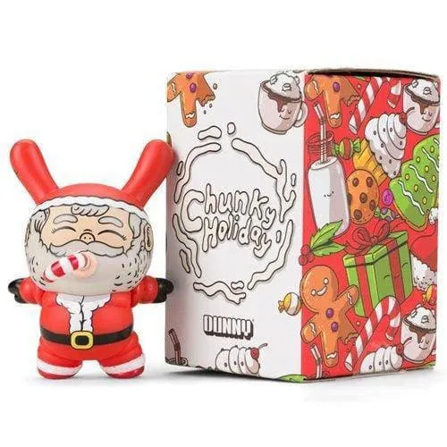 Kidrobot Chunky Santa by Alex Solis Holiday 3" Dunny Vinyl Figure