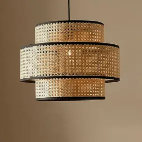 Kimi - Modern Handmade Rattan Pendant Light