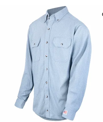 Lakeland ISHATP High Performance FR Knit Button-Up Shirt No Tax!