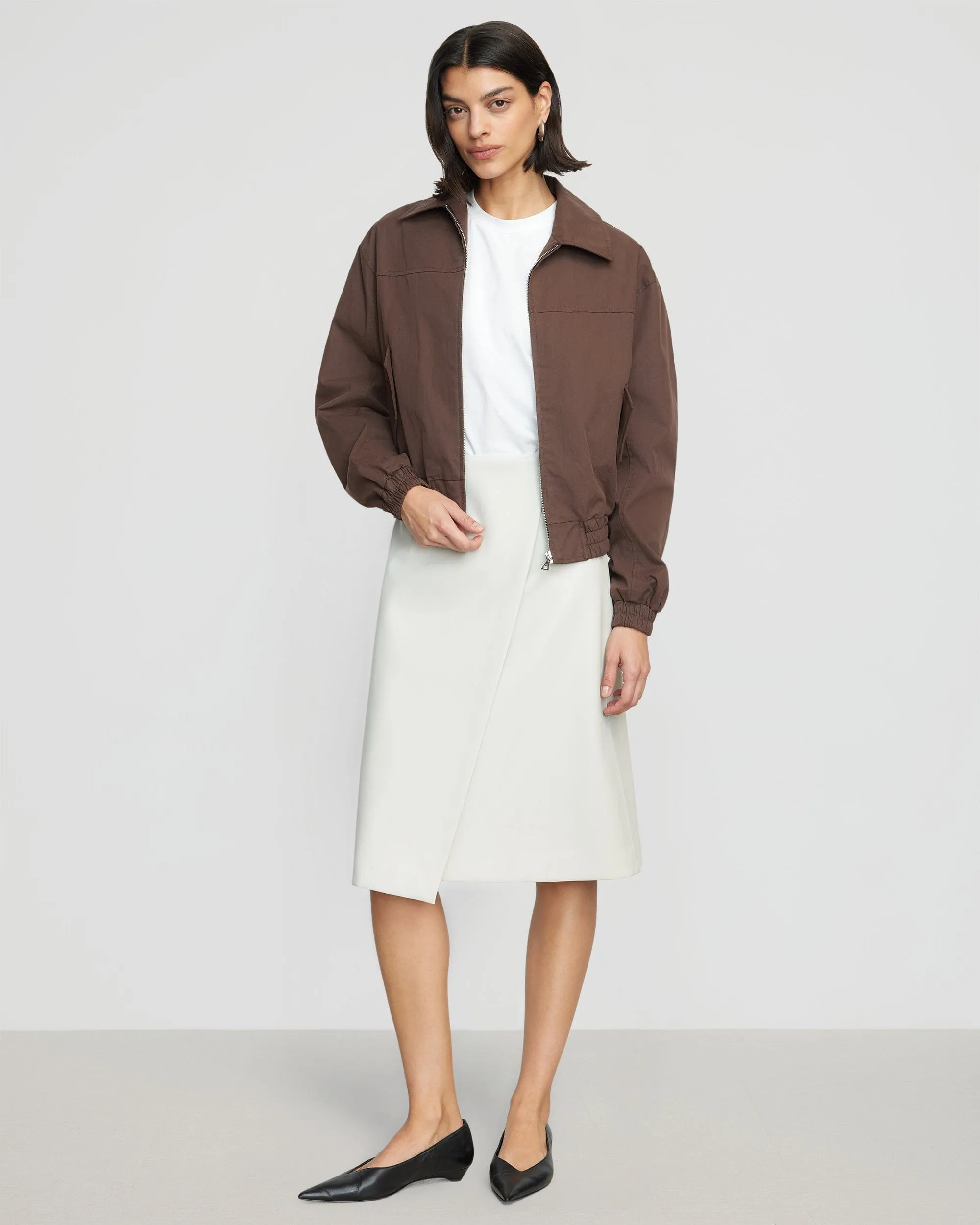 Lev Cotton Twill Bomber Jacket