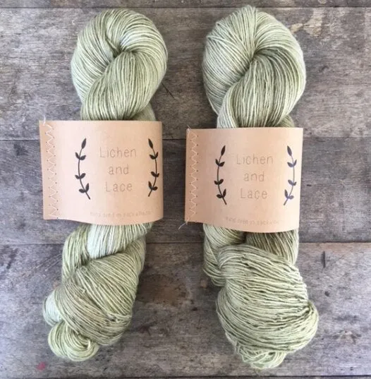 LIchen and Lace 80/20 Sock